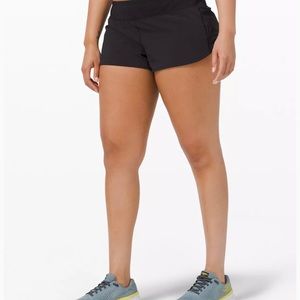 LULULEMON SPEED UP SHORTS 2.5 SIZE 4